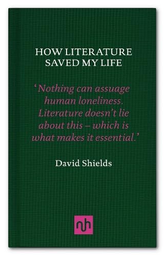 Imagen de archivo de How Literature Saved My Life a la venta por THE BOOKSNIFFER
