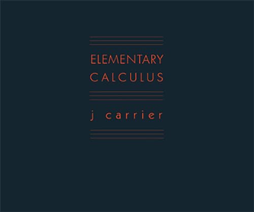 ELEMENTARY CALCULUS - - - signed- - -