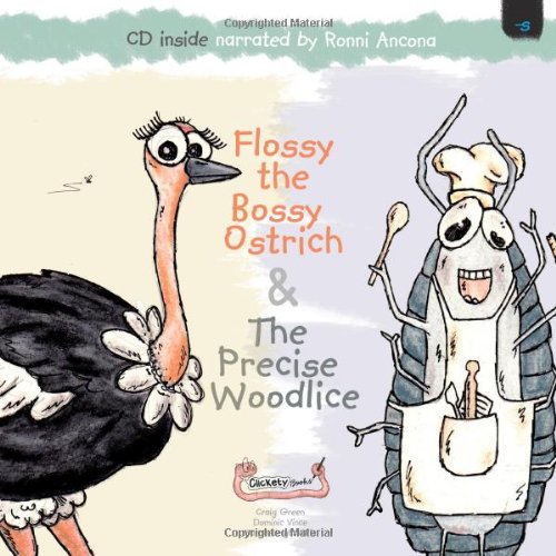 Beispielbild fr Flossy the Bossy Ostrich & The Precise Woodlice zum Verkauf von WorldofBooks