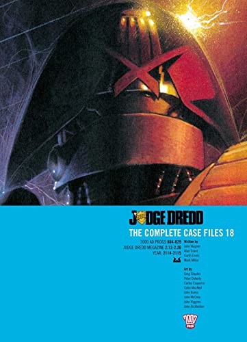 9781907992254: Judge Dredd: The Complete Case Files 18