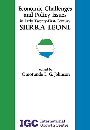 9781907994081: Economic Challenges and Policy Issues in Early Twenty-First-Century Sierra Leone