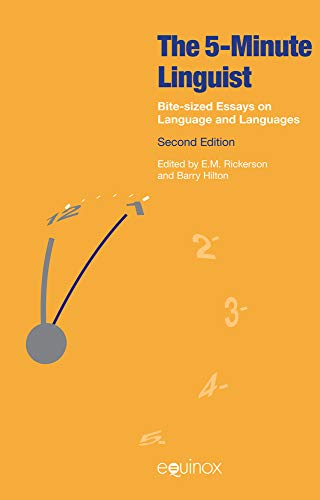 Beispielbild fr The Five-Minute Linguist : Bite-Sized Essays on Language and Languages zum Verkauf von Better World Books
