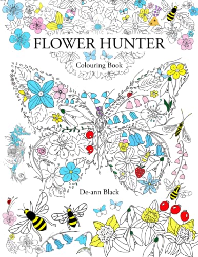 Stock image for Flower Hunter: Colouring Book for sale by WorldofBooks