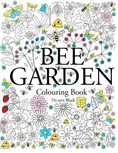 Stock image for Bee Garden: Colouring Book for sale by Goodbookscafe