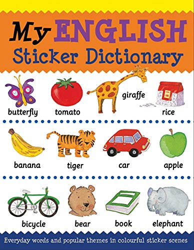 Stock image for My English Sticker Dictionary (Language Sticker Books) (My Sticker Dictionary) for sale by Pearlydewdrops