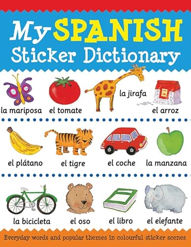 Beispielbild fr My Spanish Sticker Dictionary (Language Sticker Books) (My Sticker Dictionary) zum Verkauf von WorldofBooks