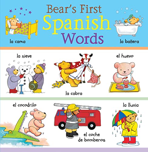 Imagen de archivo de Bear's First Spanish Words a la venta por Better World Books: West
