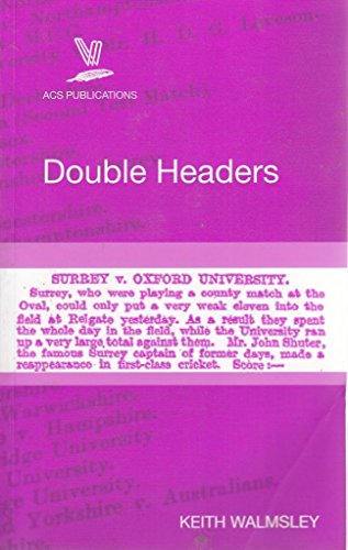 Beispielbild fr Double Headers zum Verkauf von WorldofBooks
