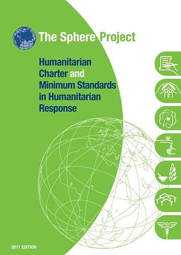 Beispielbild fr Humanitarian Charter and Minimum Standards in Humanitarian Response zum Verkauf von WorldofBooks