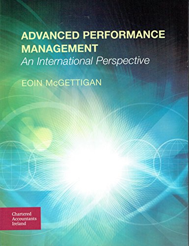 Stock image for Advanced Performance Management: An International Perspective for sale by WorldofBooks