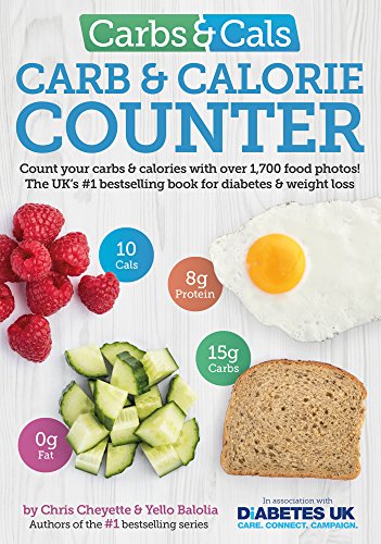Stock image for Carbs and Cals Carb and Calorie Counter: Count Your Carbs and Calories with Over 1,700 Food and Drink Photos! for sale by Reuseabook