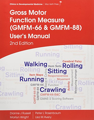 9781908316882: Gross Motor Function Measure (GMFM–66 and GMFM–88) User′s Manual (Clinics in Developmental Medicine)