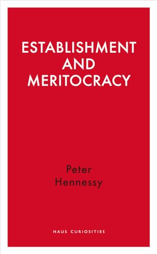 Imagen de archivo de Establishment and Meritocracy a la venta por Blackwell's