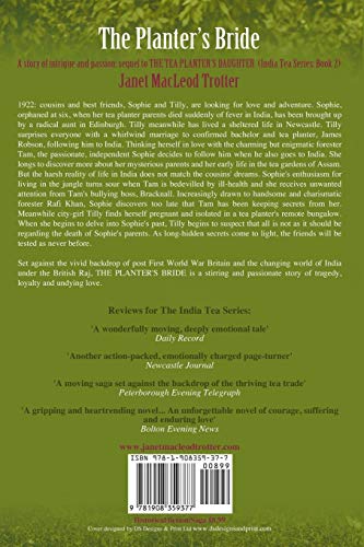 Beispielbild fr The Planter's Bride: A Story of Intrigue and Passion: Sequel to the Tea Planter's Daughter: 2 (The India Tea Series) zum Verkauf von WorldofBooks