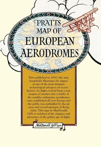 9781908402332: Pratt’s Map of European Aerodromes