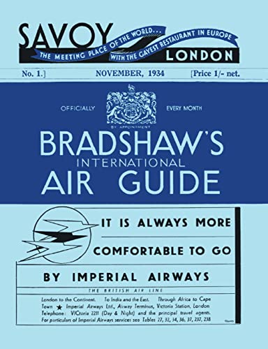 Beispielbild fr Bradshaw  s International Air Guide, 1934 zum Verkauf von WorldofBooks