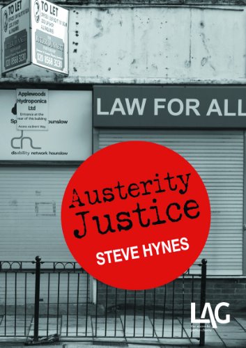 Immagine stock per Austerity Justice