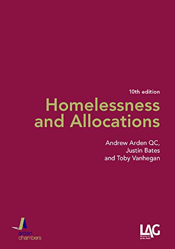 Beispielbild fr Homelessness and Allocations : A Guide to the Housing ACT 1996, Parts 6 and 7 zum Verkauf von Better World Books Ltd