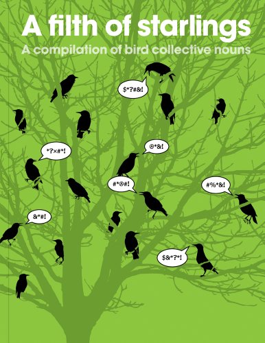 Stock image for A Filth of Starlings : A Compilation of Bird Collective Nouns for sale by Better World Books