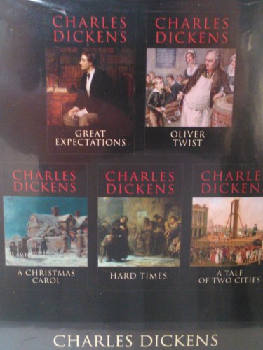 Imagen de archivo de Charles Dickens Boxset: Christmas Carol; Great Expectations; Hard Times; Oliver; A Tale of Two Cities (Transatlantic Classics) a la venta por Magers and Quinn Booksellers