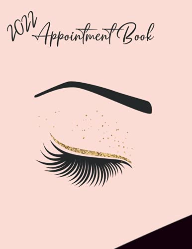 Immagine stock per 2022 Appointment Diary: Eyelash Day Planner Book with Times (in 15 Minute Increments)