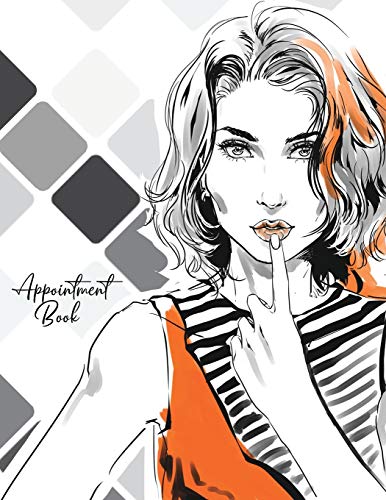 Immagine stock per Appointment Book: Undated (Start Any Time) : 4 Column with 15 Minute Increments