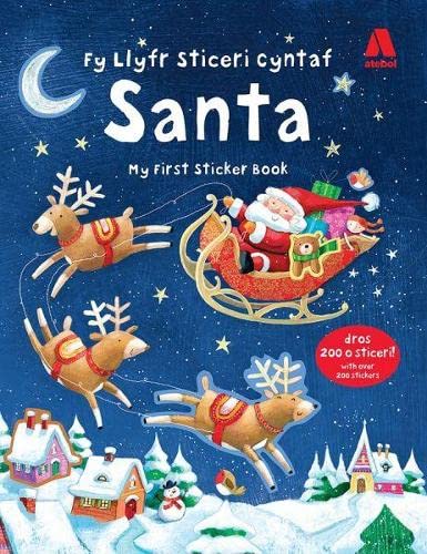 Beispielbild fr Fy Llyfr Sticeri Cyntaf Santa/first Sticker Book Santa zum Verkauf von WorldofBooks