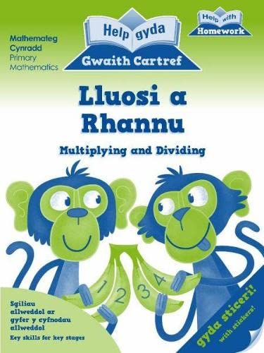 Imagen de archivo de Help Gyda'r Gwaith Cartref: Lluosi a Rhannu (Welsh Edition) a la venta por MusicMagpie