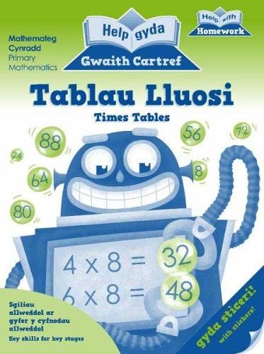 Stock image for Help Gyda'r Gwaith Cartref: Tablau Lluosi for sale by WorldofBooks