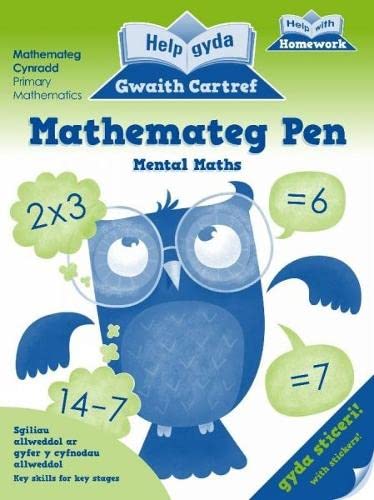 Stock image for Help Gyda'r Gwaith Cartref: Mathemateg Pen (Welsh Edition) for sale by GF Books, Inc.