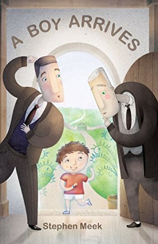 Immagine stock per A Boy Arrives