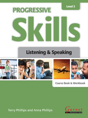 Stock image for Progressive Skills 3 - Listening and Speaking - Combined Course Book and Workbook with audio DVD and DVD 2012 for sale by Phatpocket Limited