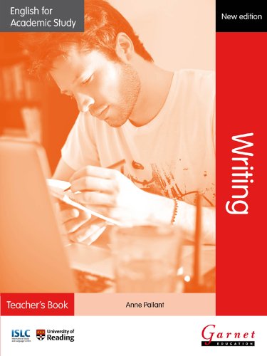 Imagen de archivo de English for Academic Study: Writing Teacher's Book - 2012 Edition a la venta por WorldofBooks