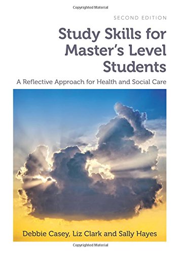 Beispielbild fr Study Skills for Master's Level Students, second edition: A reflective approach for health and social care zum Verkauf von Monster Bookshop