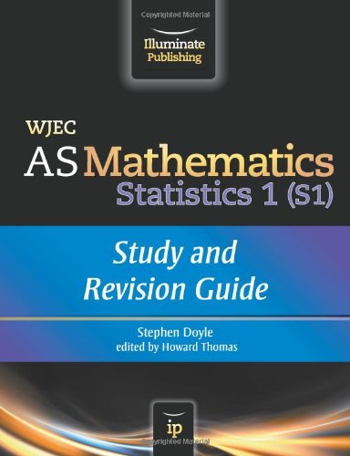 9781908682178: Wjec as Mathematics S1 Statistics: Study and Revision Guide