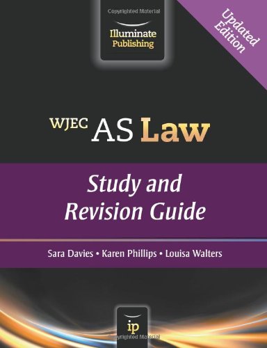 Stock image for WJEC AS Law: Study and Revision Guide for sale by WorldofBooks