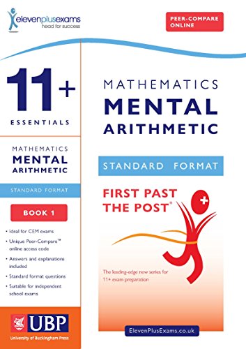 9781908684462: 11+ Essentials Mental Arithmetic for CEM: Book 1