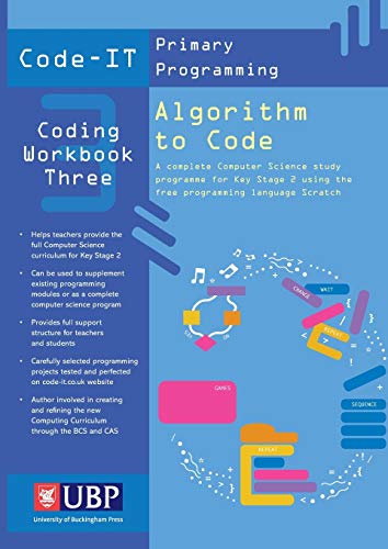 Stock image for Code-It Workbook 3: Algorithm to Code Using Scratch: Algorithim to Code for sale by WorldofBooks