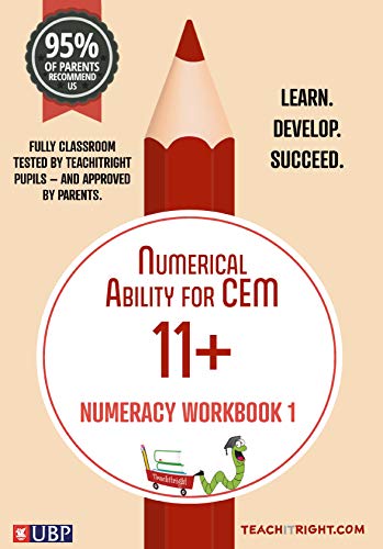 Beispielbild fr 11+ Tuition Guides: Numerical Ability Workbook 1 (Teachitright) zum Verkauf von WorldofBooks