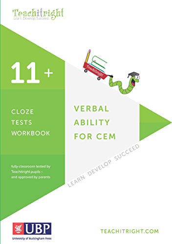 Stock image for 11+ Tuition Guides: Verbal Ability Cloze Workbook for sale by Books From California