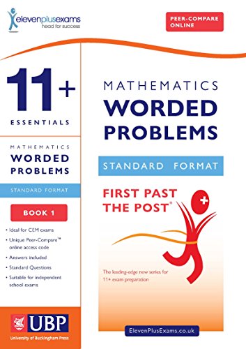 Beispielbild fr 11+ Essentials Mathematics Worded Maths Problems Book 1 (First Past the Post) zum Verkauf von WorldofBooks
