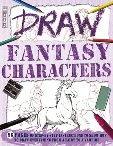 Beispielbild fr Draw Fantasy Characters zum Verkauf von Better World Books