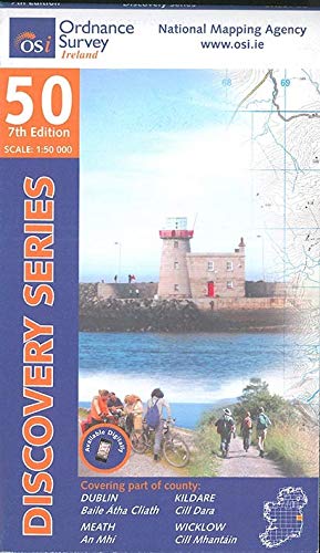 Irish Discovery Series 50. Dublin, Kildare, Meath and Wicklow 1 : 50 000 - Ordnance Survey Ireland