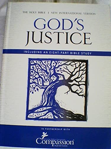 Stock image for The Holy Bible NIV: God's Justice, Including an Eight-Part Bible Study for sale by WorldofBooks