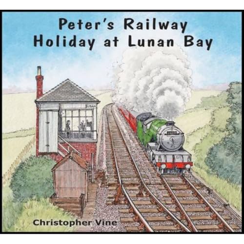 Immagine stock per Peter's Railway Holiday at Lunan Bay