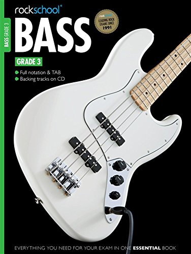 9781908920126: Rockschool Bass - Grade 3 (2012-2018)