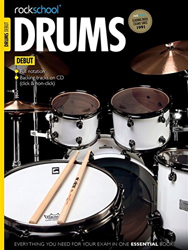 Stock image for Rockschool Drums - Debut (2012-2018) (Backing tracks available only for download) for sale by WorldofBooks