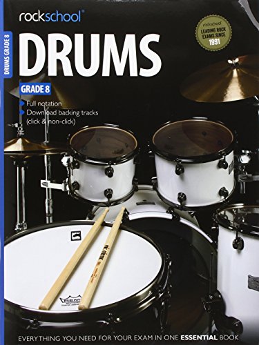 Beispielbild fr Rockschool Drums - Grade 8 (2012-2018) zum Verkauf von WorldofBooks