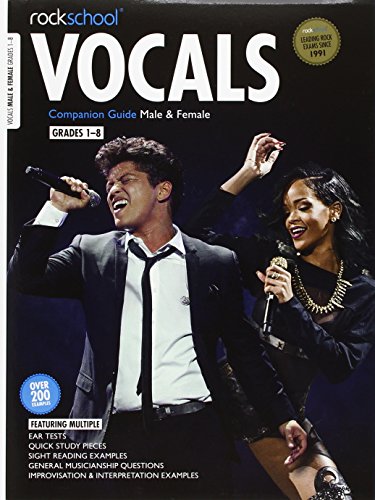 Stock image for Rockschool: Vocals Companion Guide (Male & Female) - Grades 1-8 by Various (2015-07-13) for sale by MusicMagpie