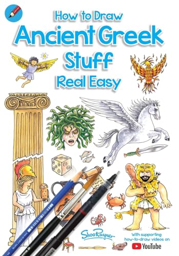 Stock image for How To Draw Ancient Greek Stuff Real Easy: Easy step by step drawing guide (Draw Stuff Real Easy) for sale by Bulk Book Warehouse